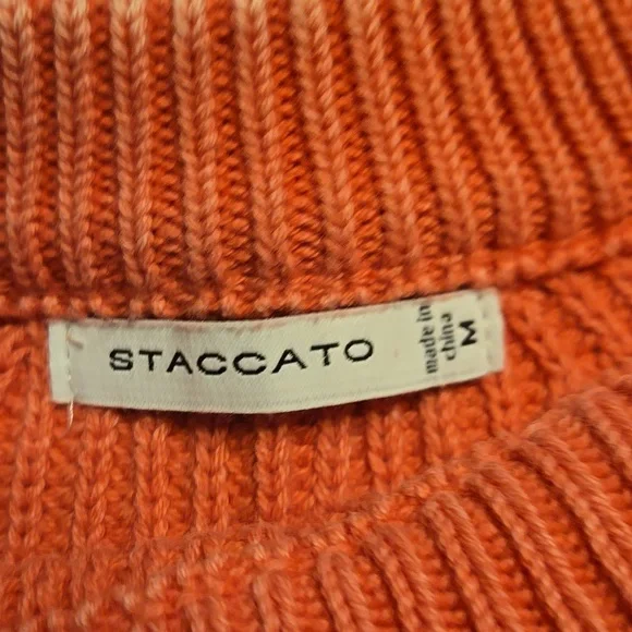 Staccato Women's Washed Pink Sweater - Picture 2 of 4